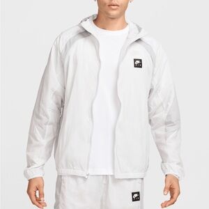 NWT Nike Air Men's Woven Jacket White Large